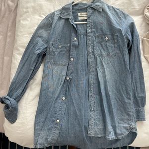 Madewell Denim Button-Up Shirt